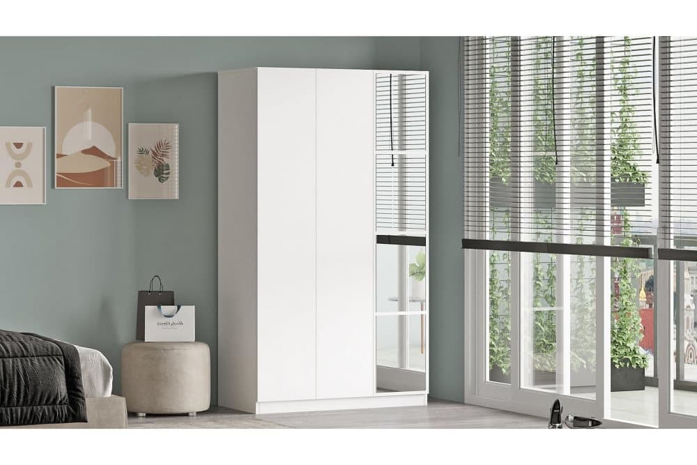 OOSTEIN Garderob 50x104 Vit