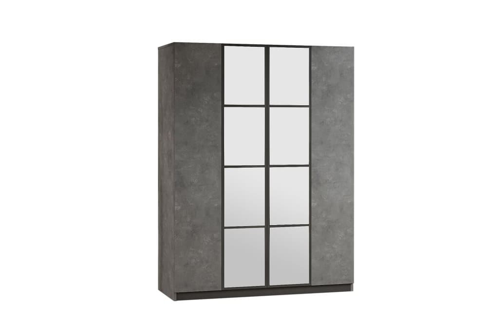 OOSTEIN Garderob 50x139 Antracit/Grå