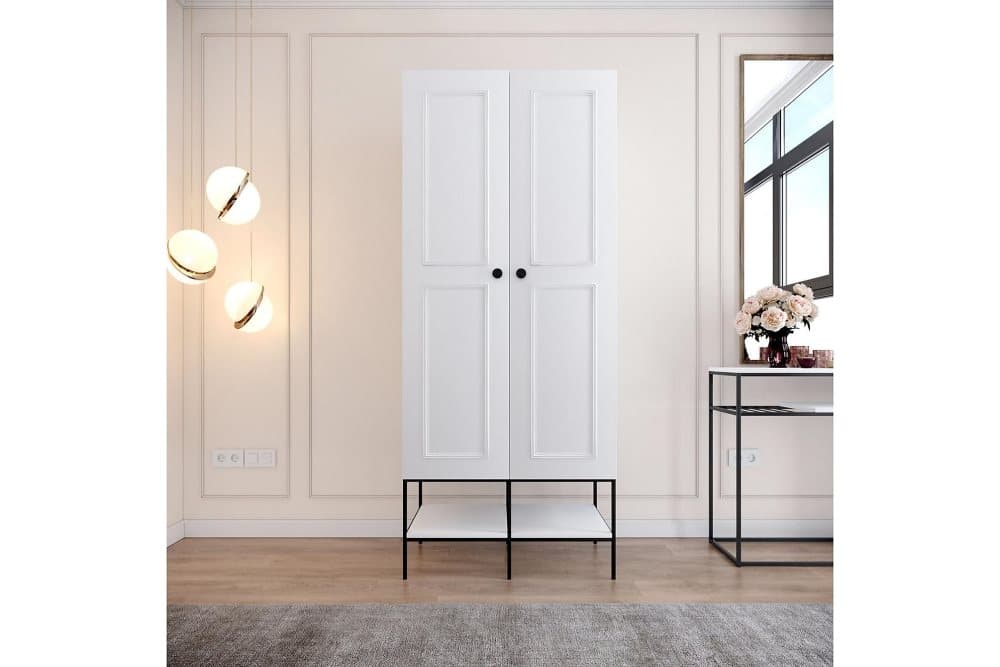 WARTH Garderob 50x84 Vit