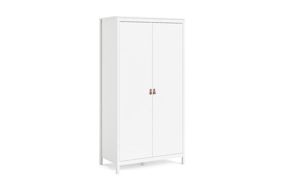 STOLFERS Garderob 58x102 cm Vit/Natur