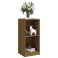 Miniatyrbilde 4 av 10: vidaXL Sideskap honningbrun 35,5x33,5x76 cm heltre furu