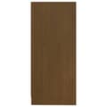 Miniatyrbilde 7 av 10: vidaXL Sideskap honningbrun 35,5x33,5x76 cm heltre furu