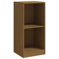Miniatyrbilde 1 av 10: vidaXL Sideskap honningbrun 35,5x33,5x76 cm heltre furu