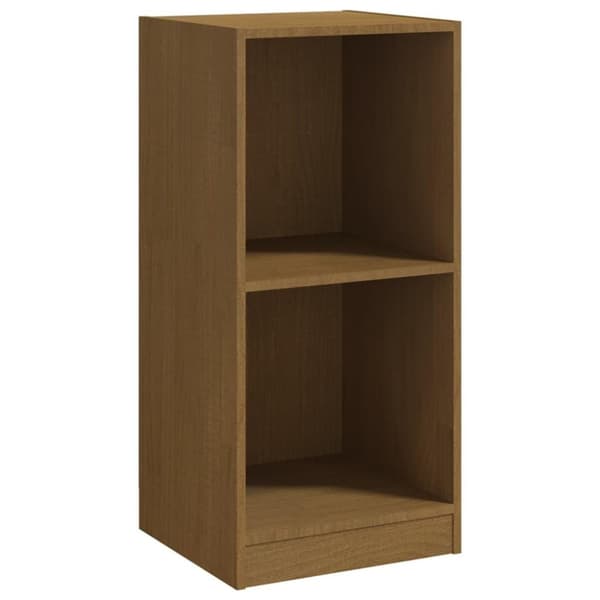 vidaXL Sideskap honningbrun 35,5x33,5x76 cm heltre furu