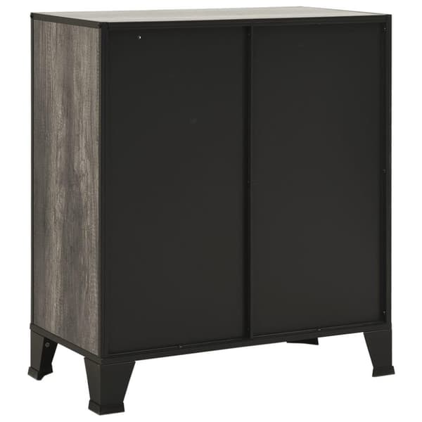 vidaXL Oppbevaringsskap 2 stk grå 72x36x82 cm metall og MDF