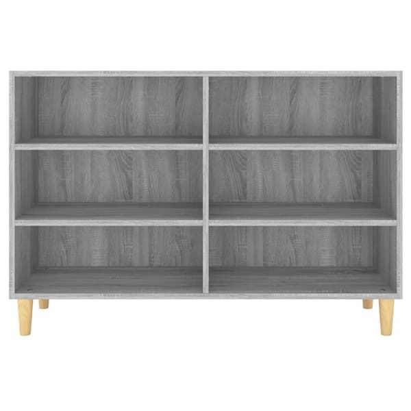 vidaXL Skjenk grå sonoma 103,5x35x70 cm konstruert tre