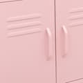Miniatyrbillede 3 af 11: vidaXL opbevaringsskab 60x35x49 cm stål pink