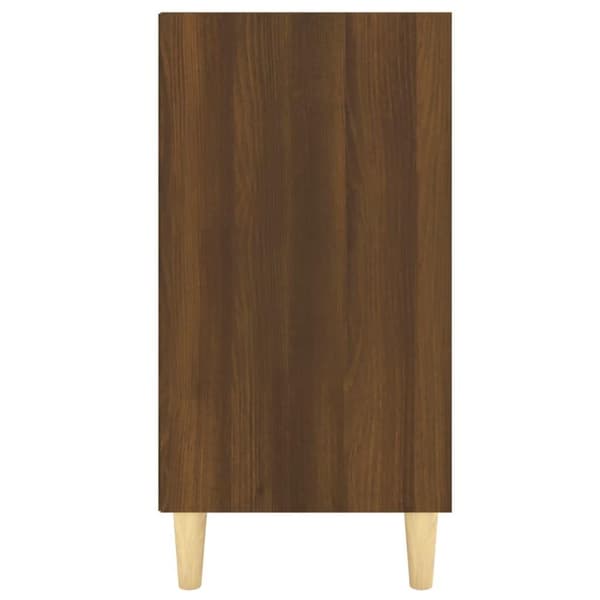 vidaXL Skjenk brun eik 103,5x35x70 cm konstruert tre