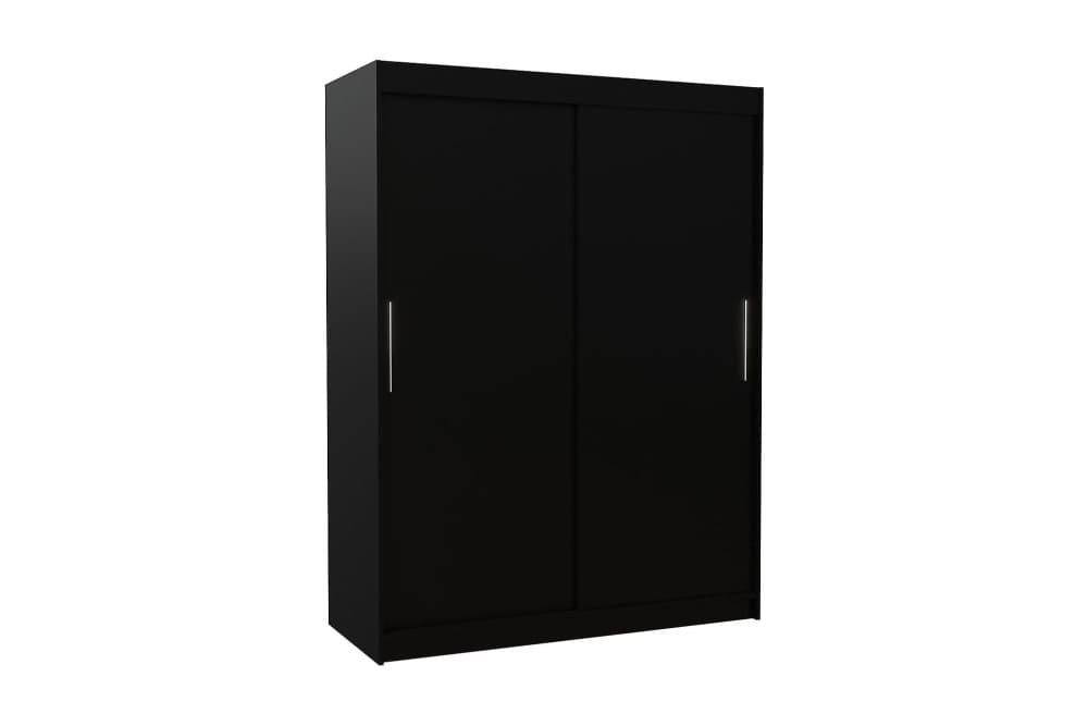 FOXFIELD Garderob 150x200 cm Svart