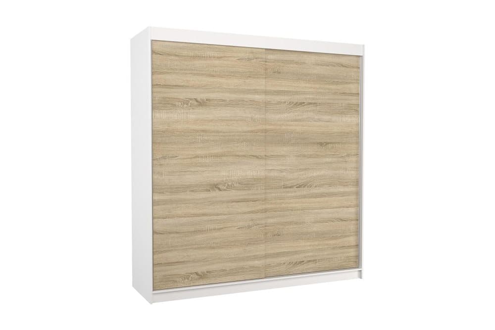 TERECAY Garderob 200x215 cm Vit/Sandek