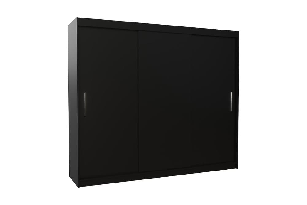 ANTULLY Garderob 250x215 cm Svart