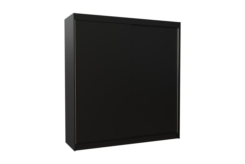 TERECAY Garderob 200x215 cm Svart