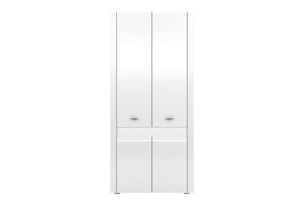 SYTHE Garderob 201 cm Vit