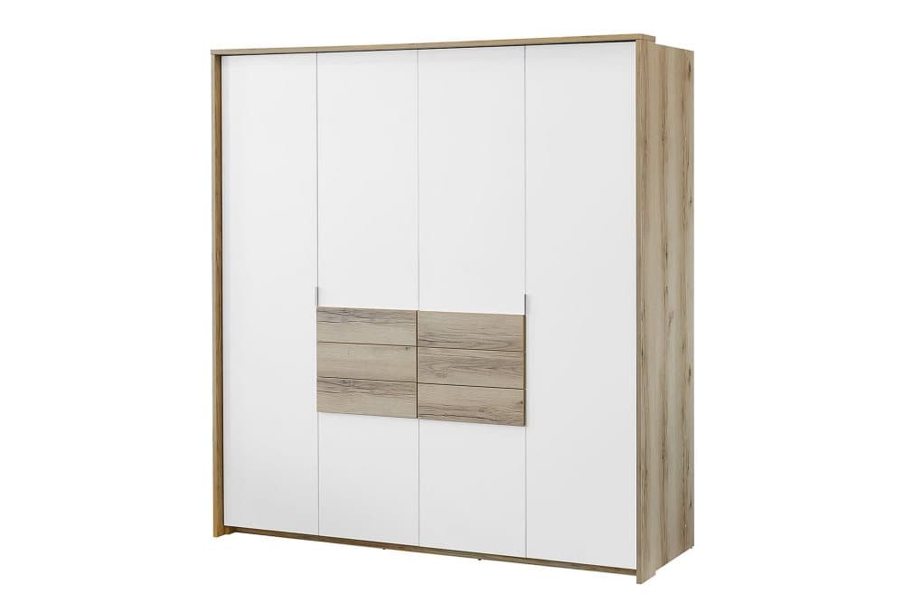 PACORA Garderob Ek|Vit