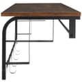 Miniatyrbillede 3 af 11: Knagerække Westwood 66x30x27cm - Industrielt mørkt træ, rustikt