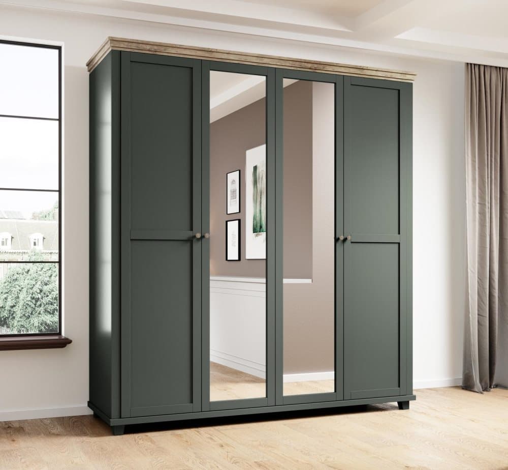 EVORA GARDEROB 200x216x62 GRÖN