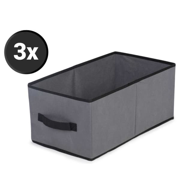 Garderobe XL tekstil 45 x 135 x 170 cm + 3 kurve