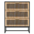 Pikkukuva 4 / 8: vidaXL Senkki musta 60x30x75 cm tekninen puu