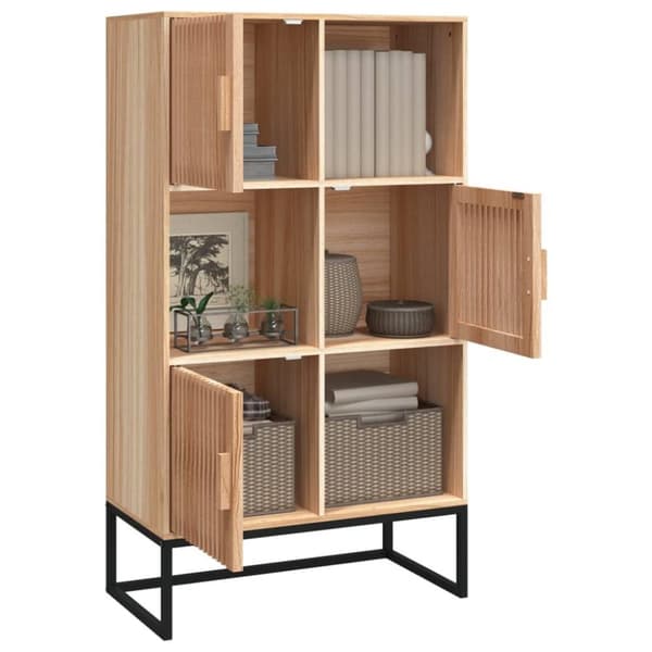 vidaXL højskab 70x35x125 cm konstrueret træ