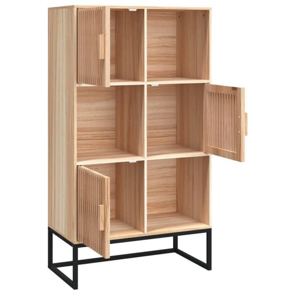 vidaXL højskab 70x35x125 cm konstrueret træ