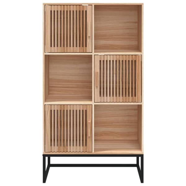 vidaXL højskab 70x35x125 cm konstrueret træ
