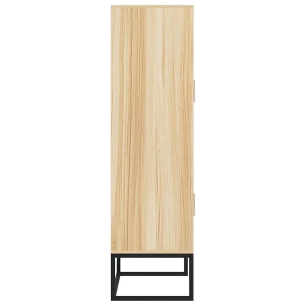 vidaXL Highboard 70x35x125 cm konstruert tre