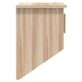 Pikkukuva 7 / 8: vidaXL Hatthylla med krokar 80x24x35,5 cm konstruerat trä