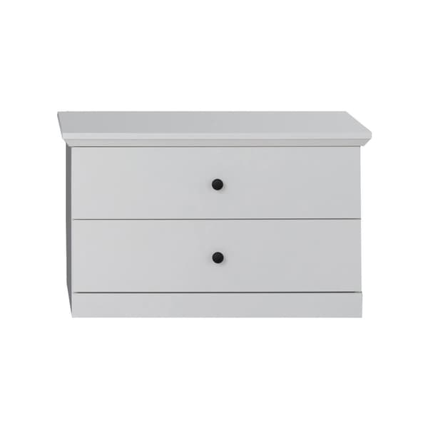 Rootz Garderobebænk - Garderobeskab - Hvid - 81 x 49 x 41 cm
