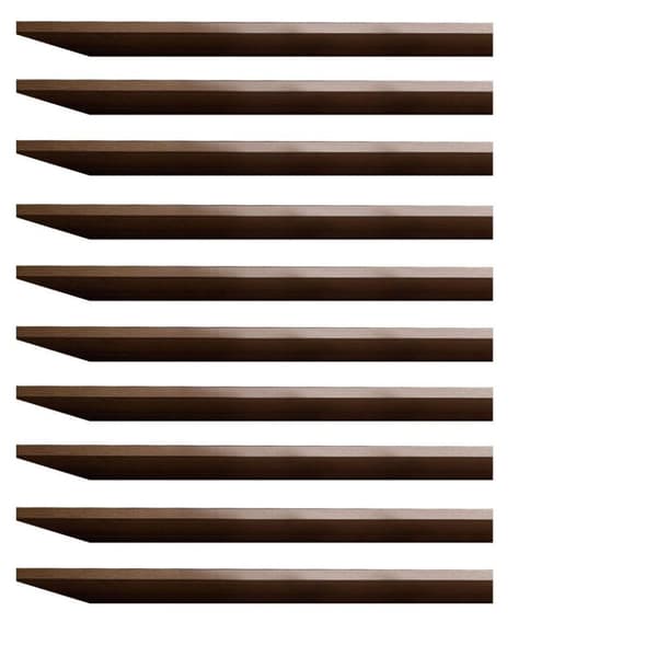 Rootz-hyllyt vaatekaappiin - Kaapit - Ruskea - 66 x 1 x 30 cm