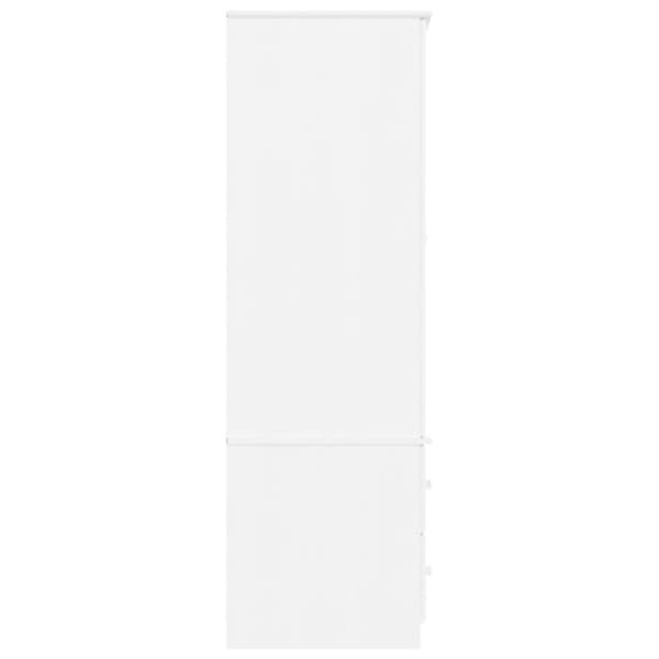 vidaXL klædeskab ALTA 90x55x170 cm massivt fyrretræ