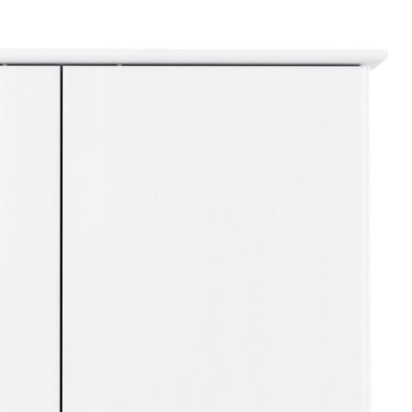 vidaXL klædeskab ALTA 90x55x170 cm massivt fyrretræ