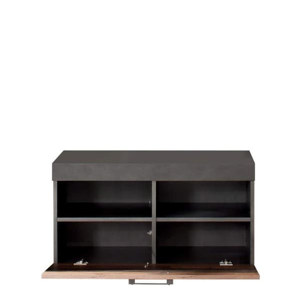 Rootz 3-Piece Wardrobe Set - Closet Ensemble - Clothing Storage - Garment Organizer - Dresser Unit - Attire Holder - Apparel Setup - Gray & Brown - 16