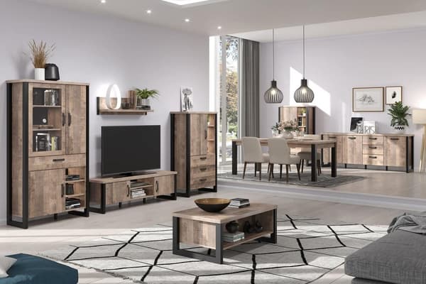 Rootz Premium Sideboard - Stylish Furniture Piece for Home Decor - Stylish Buffet - Chic Cupboard - Modern Credenza - Trendy Cabinet - Contemporary Sh