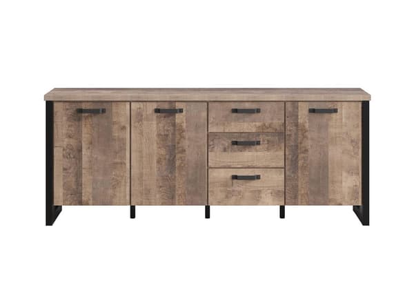 Rootz Premium Sideboard - Stylish Furniture Piece for Home Decor - Stylish Buffet - Chic Cupboard - Modern Credenza - Trendy Cabinet - Contemporary Sh