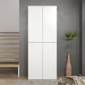 Miniatyrbild 9 av 11: Rootz Multi-purpose Wardrobe - Storage Cabinet - Clothes Organizer - Modern Closet - Spacious Cupboard - Household Unit - White - 74 x 191 x 34 cm