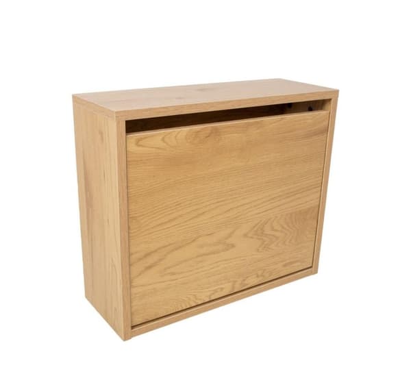 Skoskap AALBORG 49x18xH122cm, eik