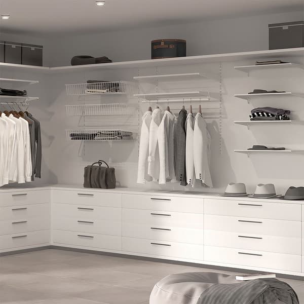 Emuca Wall Fixing Plates And Supports For Jagmet Shelf