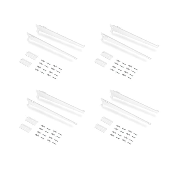 Emuca Wall Fixing Plates And Supports For Jagmet Shelf