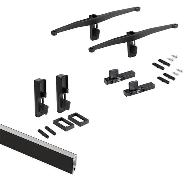 Emuca Zero Of Supports For Wood Shelves And Hanging Bar
