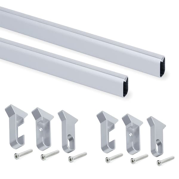 Emuca Skåp Bar Kit Silk Silver