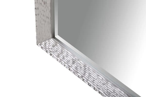 Garderob - Adda hem entrémöbel - 317045 - Silver träspegel 50 x 60 EXT. 58 x 3 x 68 cm