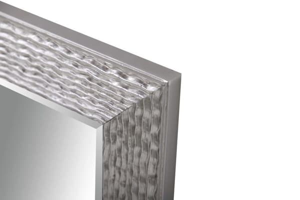 Garderob - Adda hem entrémöbel - 317045 - Silver träspegel 50 x 60 EXT. 58 x 3 x 68 cm