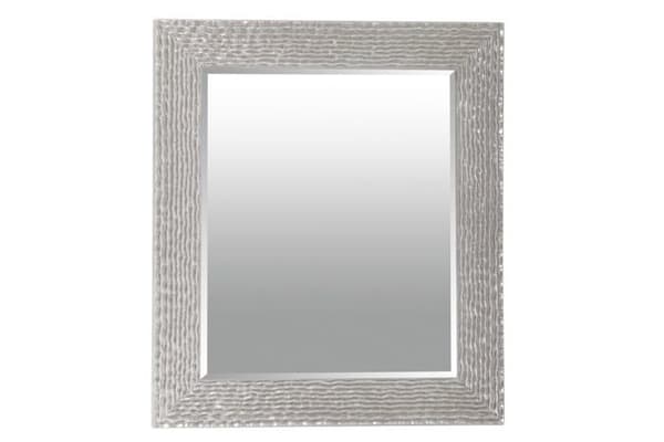 Garderob - Adda hem entrémöbel - 317045 - Silver träspegel 50 x 60 EXT. 58 x 3 x 68 cm