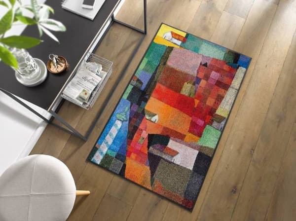 Garderob - Tvätta+torka entrémöbel - 56921 - Tvätta + Torka Dörrmatta i polyamid, Flerfärgad, 75 x 120 cm