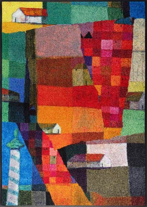 Garderob - Tvätta+torka entrémöbel - 56921 - Tvätta + Torka Dörrmatta i polyamid, Flerfärgad, 75 x 120 cm