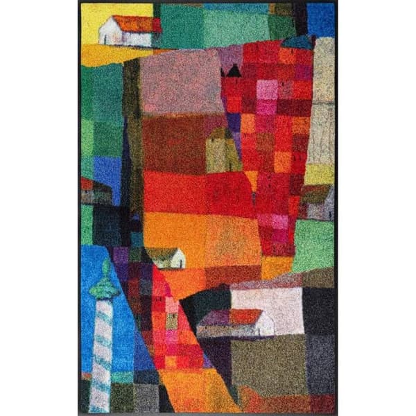 Garderob - Tvätta+torka entrémöbel - 56921 - Tvätta + Torka Dörrmatta i polyamid, Flerfärgad, 75 x 120 cm