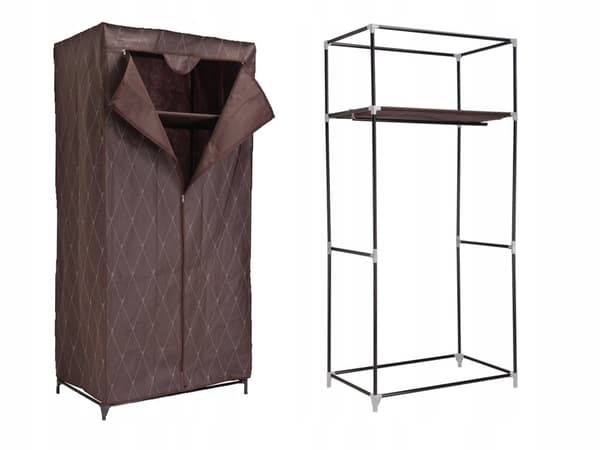 Gaja Vitto tekstilgarderobe - brun