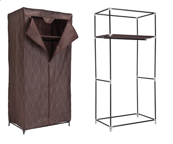 Gaja Vitto tekstilgarderobe - brun