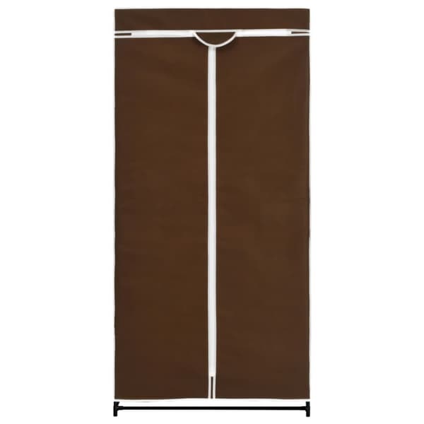 Vaatekaapit 2 kpl ruskea 75x50x160 cm