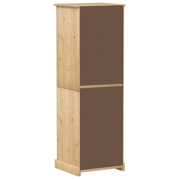 vidaXL Garderobe Corona 55x52x170 cm heltre furu